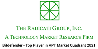 Radicati Group - melhor proteção avançada contra ameaças 2021