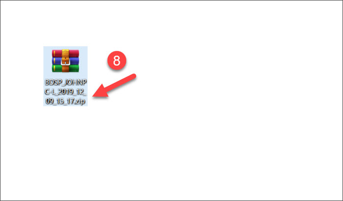 Gerar um registro da Ferramenta de Suporte Bitdefender no Windows 8