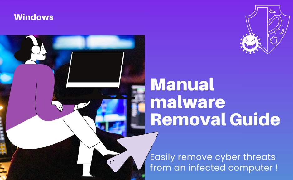Como remover manualmente um ficheiro infetado do Windows