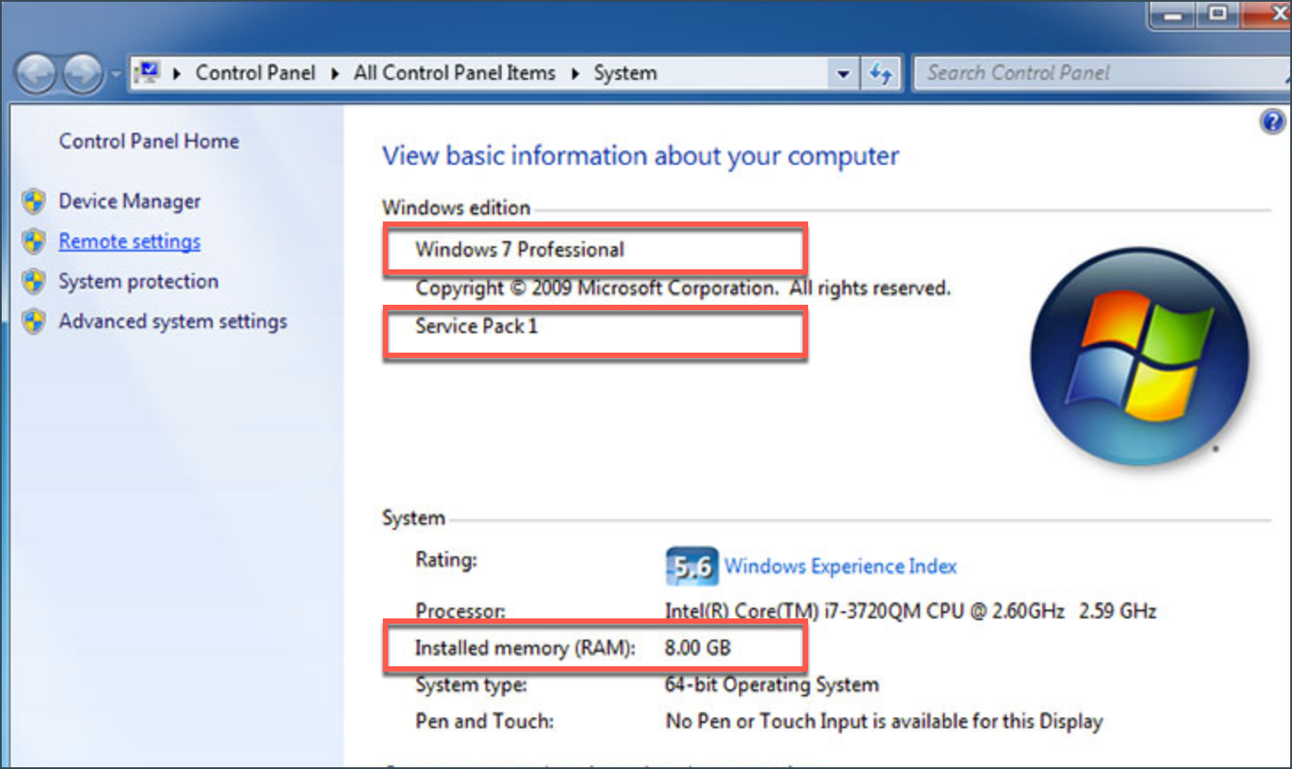 Verificar se um PC Windows cumpre os requisitos do sistema Bitdefender - Windows 7