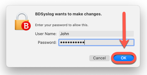 Como gerar um registo BDsys no Mac - password