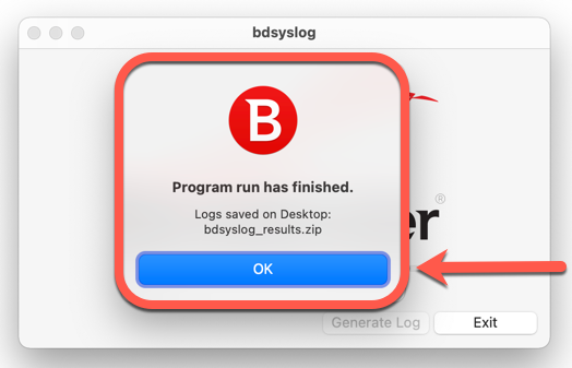 Como gerar um registo BDsys no Mac - OK